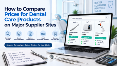 How to Compare Prices for Dental Care Products on Major Supplier Sites