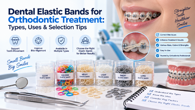 Dental Elastic Bands for Orthodontic Treatment: Types, Uses & Selection Tips