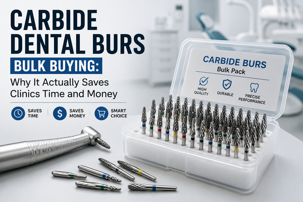 Carbide Dental Burs Bulk Buying: Why It Actually Saves Clinics Time and Money
