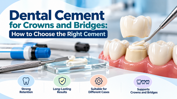 Dental Cement for Crowns and Bridges: How to Choose the Right Cement