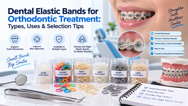 Dental Elastic Bands for Orthodontic Treatment: Types, Uses 