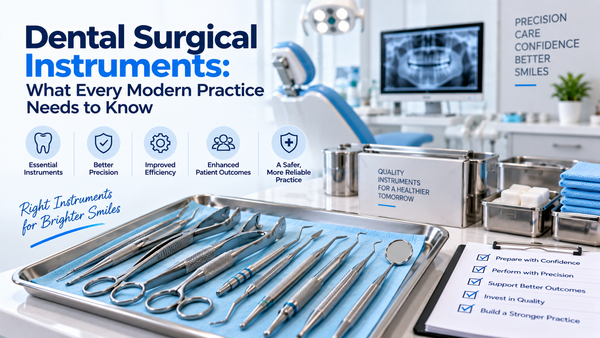 Dental Surgical Instruments: What Every Modern Practice Needs to Know