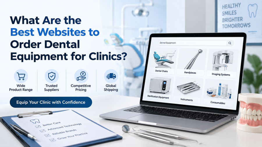 What Are the Best Websites to Order Dental Equipment for Clinics?