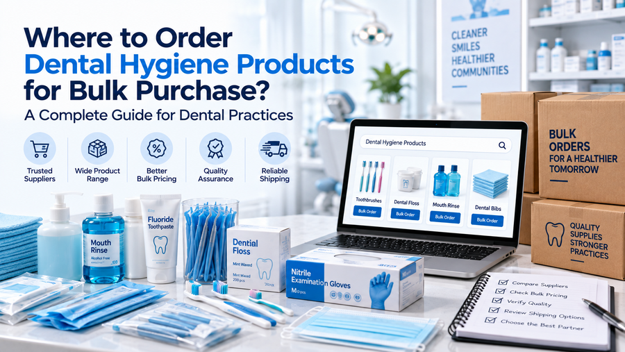 Where to Order Dental Hygiene Products for Bulk Purchase? A Complete Guide for Dental Practices