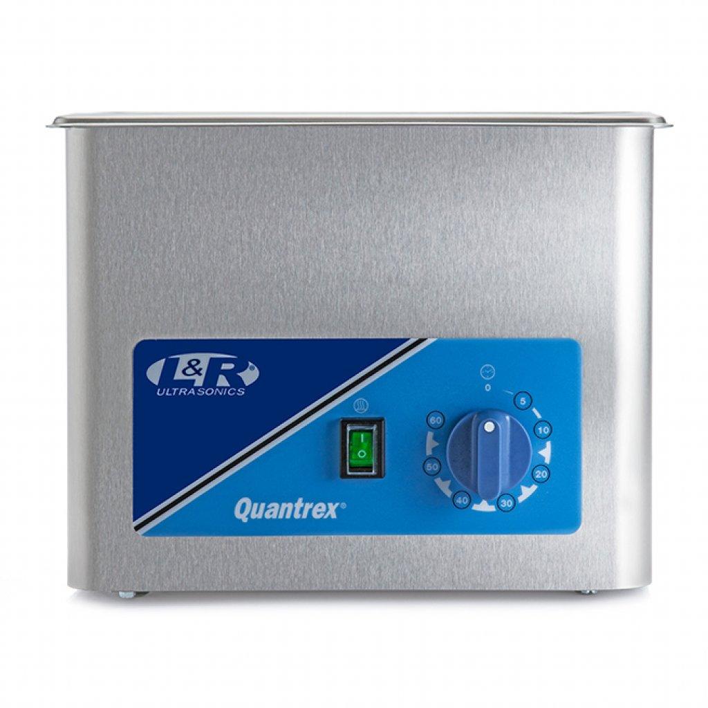 Ultrasonic Unit Quantrex 140H w/Timer, Heat & Drain 3.2 Liter