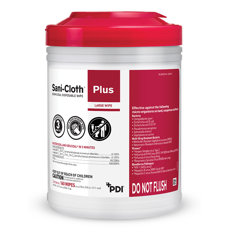 Ongard Sanitです。 Sani-Cloth Plus Germicidal Disposable Cloth