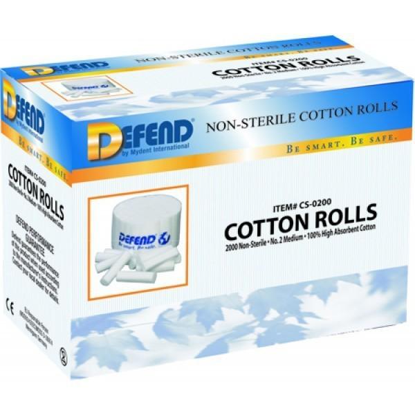 Cotton Rolls Non-Sterile #2 2000/bx - MARK3 | International - View #3
