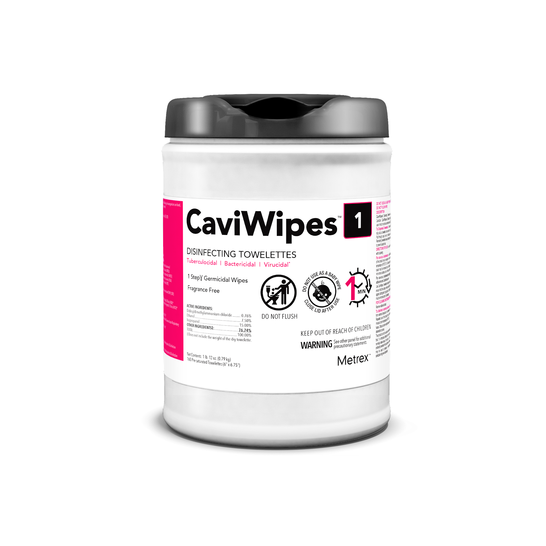 ボディ・フェイスケア Knickknack CavistarPro CaviWipes1 Surface Disinfectant Towelette Wipes (Kerr Totalcare)