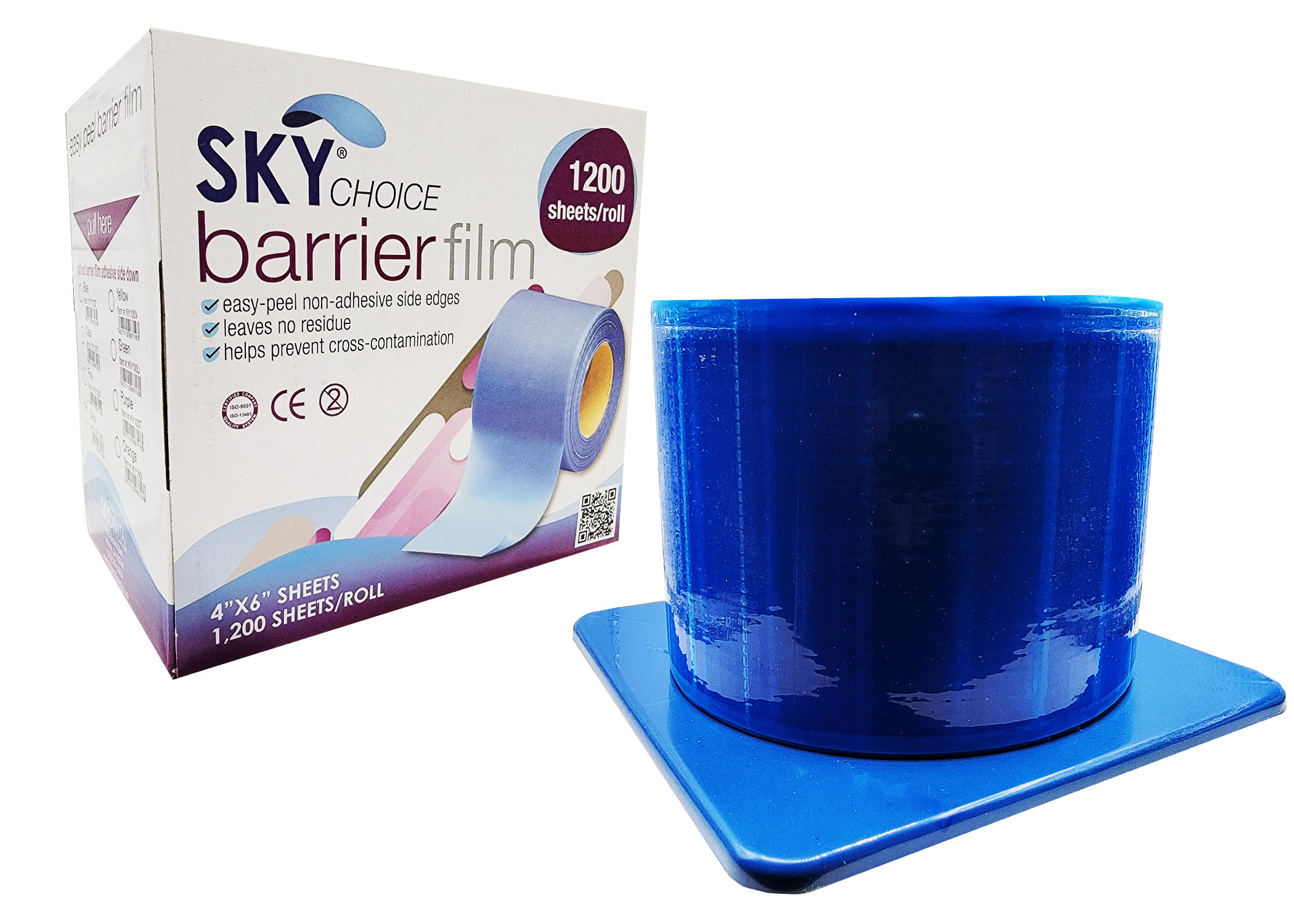 Barrier Film 4" x 6" 1200 Perforated Sheets/Roll