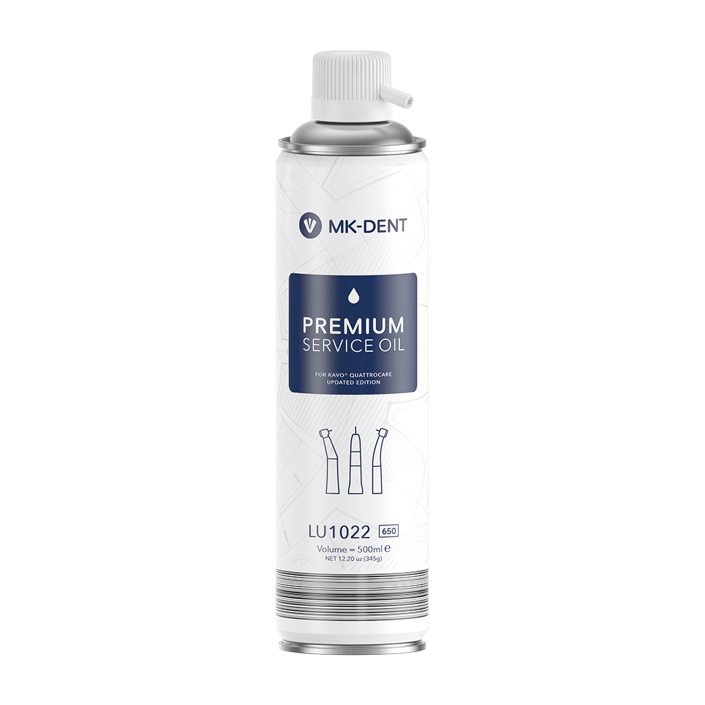 Kavo Quattrocare Premium Lube & Cleaner Service Oil Spray, 500ml
