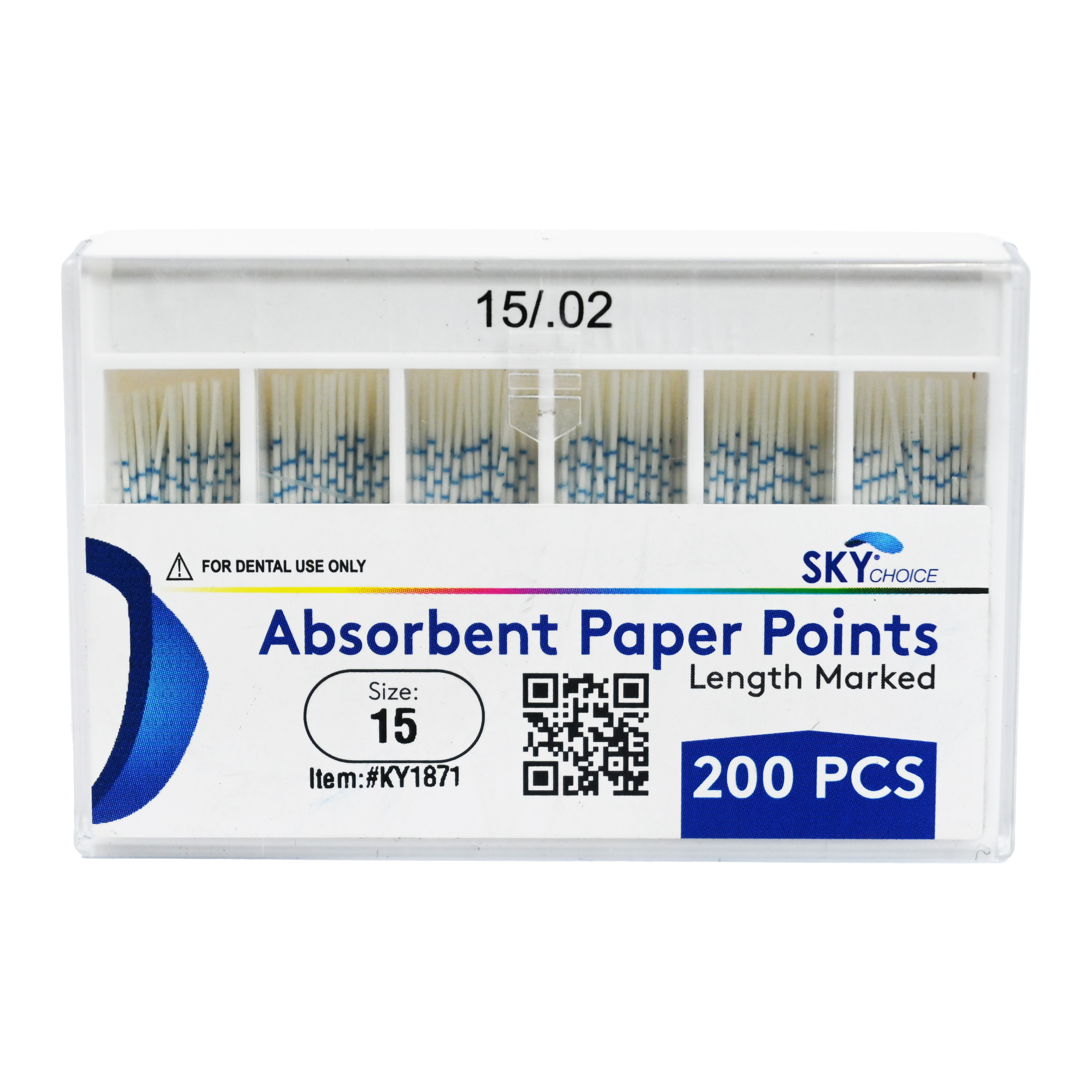 Paper Point Chart Paper Points Standard 200/pk (Sky Choice)