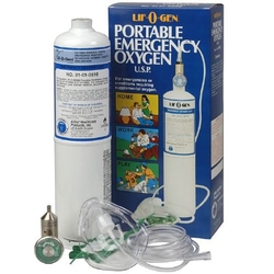 Lif O Gen Disposable Portable Emergency Oxygen Kit (Allied Health)