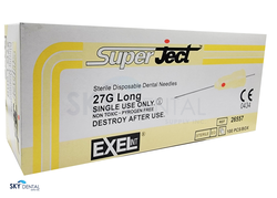 Exel Dental Needles 27G Long 100 (Exel)