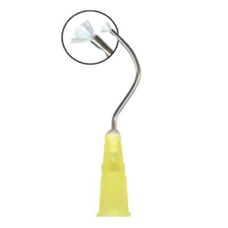 Stat-Flo PreBent Infusor Brush Tips Yellow 19 Gauge (Vista)