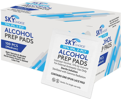 Alcohol Prep Pads Medium 200/Box