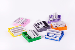 PractiPal Compact File Holder Blue