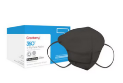 Cranberry 360 Earloop Masks ASTM Level 3, Latex Free, 40/Pkg