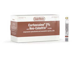 Carbocaine 2% with Neo-Cobefrin Cook-Waite 1.7ml 50/box 