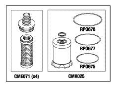 Compressor Filter Care Kit (Midmark)