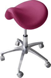 D4 Saddle Doctor Stool (Nappa leather)