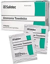 Ammonia Inhalants 10/pack Towelettes