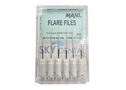 Flare Files 25mm 6 Pack (Mani)