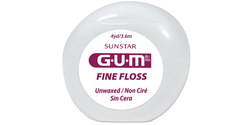 GUM FIne Floss Unwaxed patient samples 4 yards 144/box