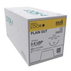 Look Sutures Plain Gut Pack of 12