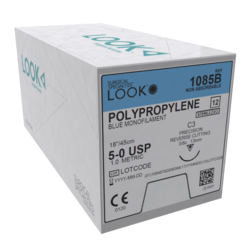 Look Sutures Polypropylene 12/Pkg