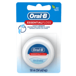 Oral-B Floss, Essentials, Mint, 55yds, 24/cs