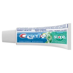 Toothpaste Crest Extra White Plus Scope Outlast .85oz 72/Pkg