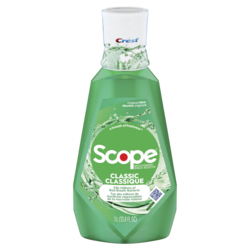 Scope Mouthwash 1 Liter Original Mint 6/Case