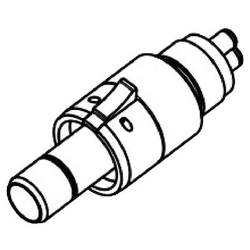 Statmatic Handpiece Maintenance Coupling Midwest “Shorty” lowspd (Scican)