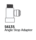 Vista Angle Stop Adapter OEM (SciCan)