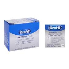 Glide Threader Floss Unflavored 150/Pkg (Oral-B)