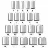 Aluminum Shell Crown Kit of 84 Crowns 