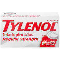 Tylenol Tablets 325mg 100/Bt