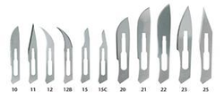 Blades Surgical Stainless Steel 100 pack (Sky Choice)