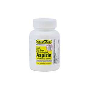 Aspirin 81mg EC Tablets 100/Bottle