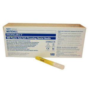 Monoject Needles #400 Plastic Hub 100/box