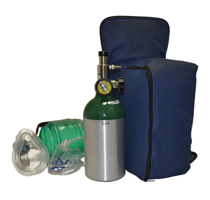 Oxy-Uni-Pak in Carrying Case  Emergency Oxygen Unit Portable, (MADA)
