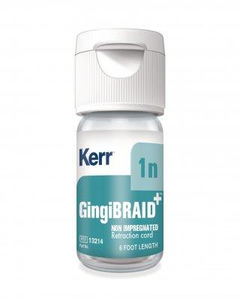 GingiBRAID+ Nonimpregnated Retraction Cord 6' Length (Kerr)