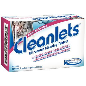 Cleanlets Ultrasonic Cleaning Tablets 32/Bx (Sultan Healthcare)