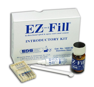 EZ Fill Obturation Bi-Directional Stainless Steel Root Canal Cement Introductory Kit