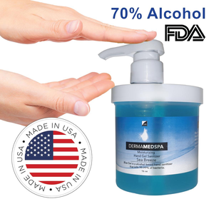 Hand Sanitizer Real 70% ALCOHOL 32oz Antiviral Antibacterial Moisturizer