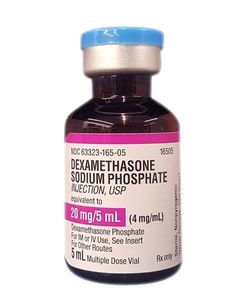 Dexamethasone Sodium Phosphate Injection MDV 4mg/mL Sterile 25x5ml 