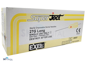 Exel Dental Needles 27G Long (100)