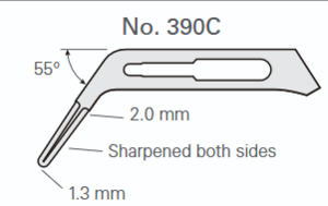 Microsurgical Feather Blades 10/Pkg (J.Morita)