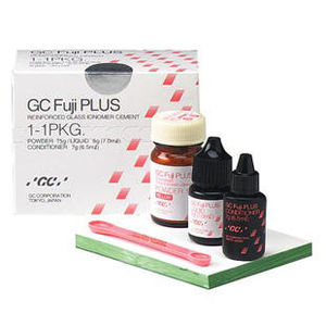 GC Fuji Plus Luting Cement, Powder Liquid  (GC America)