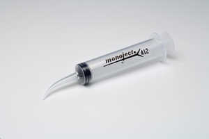 Monoject Syringe Curved Tip 12ml 50/package